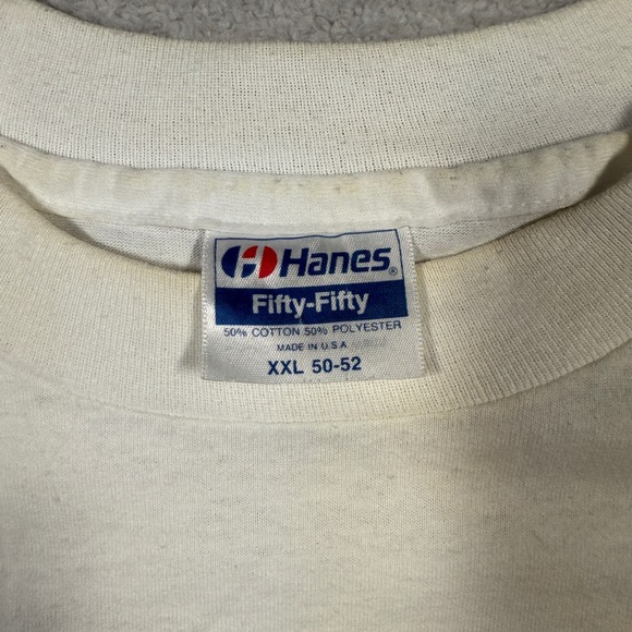 Vintage 90s Hanes Florida Marlins MLB Baseball Tee Single Stitch Made in USA XXL - Picture 2 of 6